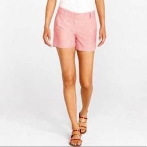 J. Crew Womens Peach Oxford Shorts